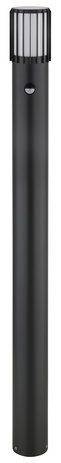 Globo Buitenlamp Mervin H 100 cm sensor antraciet Globo Buitenlamp Mervin H 100 cm sensor antraciet