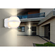 Globo Buitenlamp Illi H 11 cm wit Globo Buitenlamp Illi H 11 cm wit