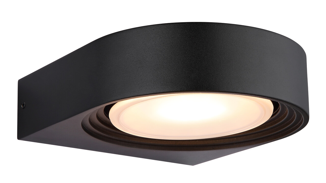 Globo Buitenlamp Oko H 7 cm zwart Globo Buitenlamp Oko H 7 cm zwart