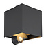 Buitenlamp Veronika 2 licht H 13 cm sensor antraciet Buitenlamp Veronika 2 licht H 13 cm sensor antraciet