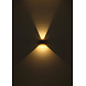 Globo Buitenlamp Veronika 2 licht H 13 cm sensor antraciet Globo Buitenlamp Veronika 2 licht H 13 cm sensor antraciet