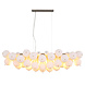 Globo Hanglamp Udo 6 lichts L 103 cm mat chroom Globo Hanglamp Udo 6 lichts L 103 cm mat chroom