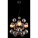 Globo Hanglamp Udo 4 lichts Ø 52 cm rook zwart