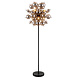 Globo Vloerlamp Udo 6 lichts H 155 cm rook zwart Globo Vloerlamp Udo 6 lichts H 155 cm rook zwart