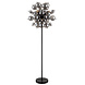 Globo Vloerlamp Udo 6 lichts H 155 cm rook zwart Globo Vloerlamp Udo 6 lichts H 155 cm rook zwart