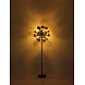 Globo Vloerlamp Udo 6 lichts H 155 cm rook zwart Globo Vloerlamp Udo 6 lichts H 155 cm rook zwart