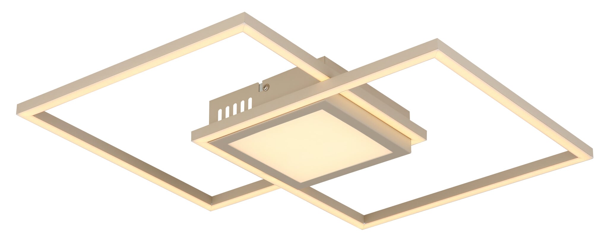 Globo Plafondlamp Saunders B 43 cm beige