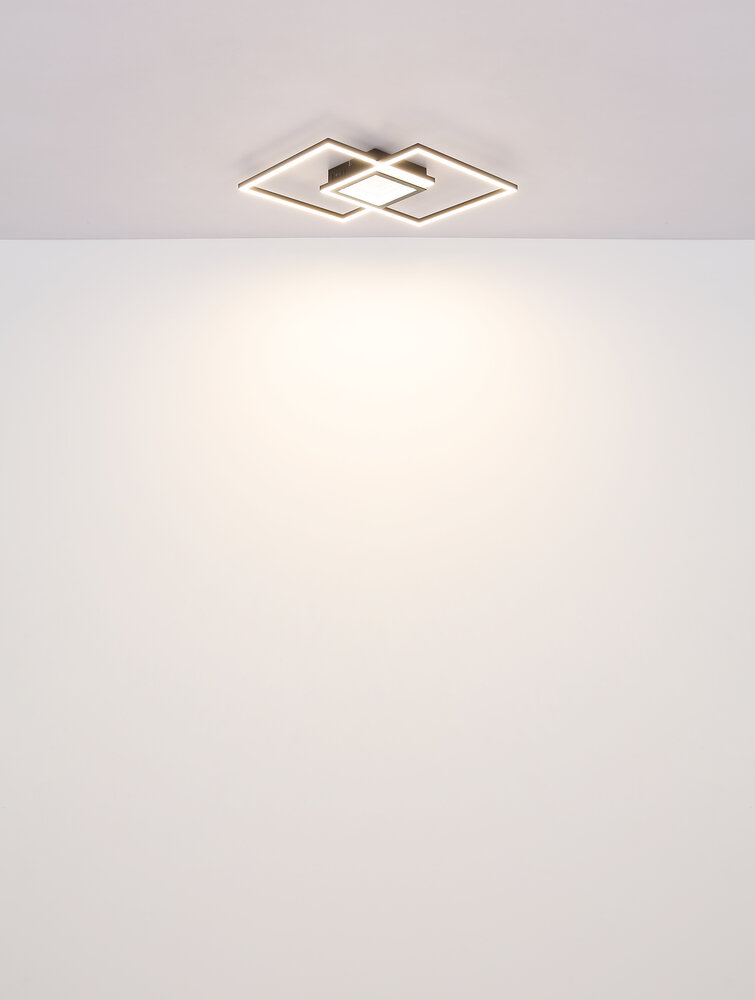 Globo Plafondlamp Saunders B 43 cm zwart Globo Plafondlamp Saunders B 43 cm zwart