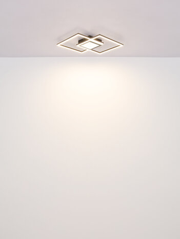 Globo Plafondlamp Saunders B 43 cm zwart Globo Plafondlamp Saunders B 43 cm zwart