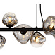 Globo Hanglamp Arin 13 lichts L 120 cm zwart Globo Hanglamp Arin 13 lichts L 120 cm zwart