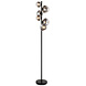 Globo Vloerlamp Arin 6 lichts H 150 cm zwart Globo Vloerlamp Arin 6 lichts H 150 cm zwart