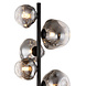 Globo Vloerlamp Arin 6 lichts H 150 cm zwart Globo Vloerlamp Arin 6 lichts H 150 cm zwart
