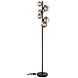 Globo Vloerlamp Arin 6 lichts H 150 cm zwart Globo Vloerlamp Arin 6 lichts H 150 cm zwart