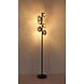 Globo Vloerlamp Arin 6 lichts H 150 cm zwart Globo Vloerlamp Arin 6 lichts H 150 cm zwart