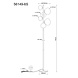 Globo Vloerlamp Arin 6 lichts H 150 cm zwart Globo Vloerlamp Arin 6 lichts H 150 cm zwart