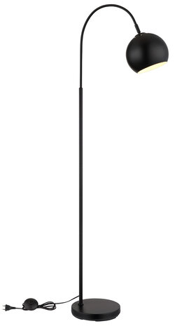 Globo Vloerlamp Benno H 150 cm zwart Globo Vloerlamp Benno H 150 cm zwart