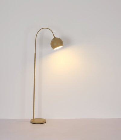 Globo Vloerlamp Benno H 150 cm beige Globo Vloerlamp Benno H 150 cm beige