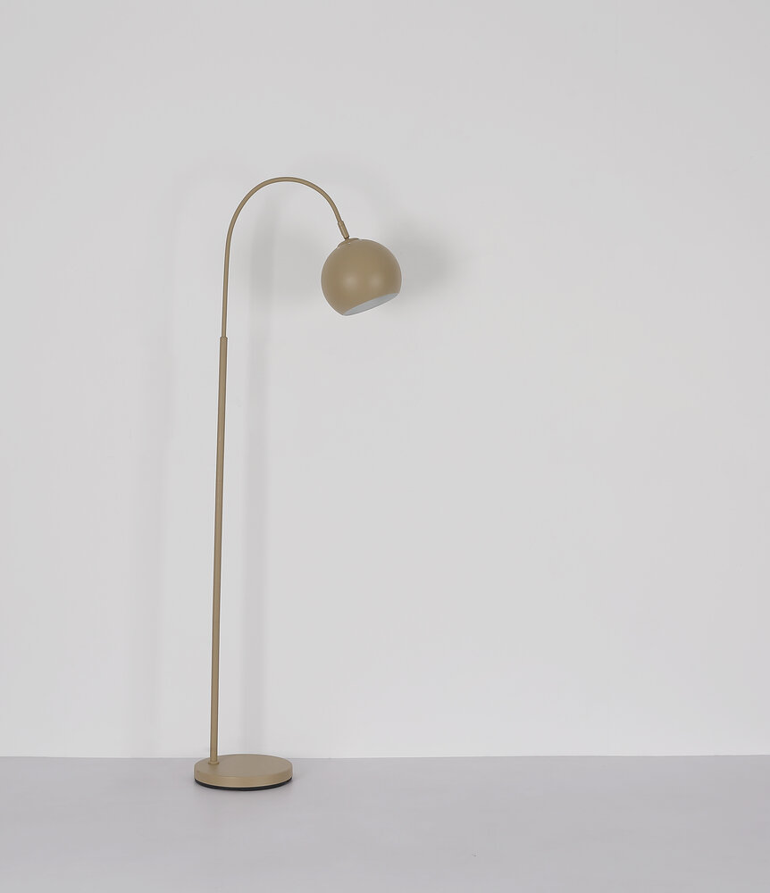 Globo Vloerlamp Benno H 150 cm beige Globo Vloerlamp Benno H 150 cm beige