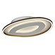 Globo Plafondlamp Orlin B 56 cm antraciet zilver