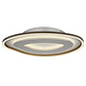 Globo Plafondlamp Orlin B 56 cm antraciet zilver