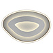 Globo Plafondlamp Orlin B 56 cm antraciet zilver