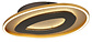 Plafondlamp Orlin B 56 cm antraciet goud