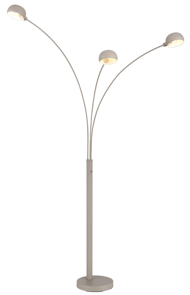 Globo Vloerlamp Seymour 3 lichts H 202 cm beige Globo Vloerlamp Seymour 3 lichts H 202 cm beige