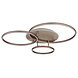 Globo Plafondlamp Glintia L 81 cm brons goud Globo Plafondlamp Glintia L 81 cm brons goud