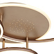 Globo Plafondlamp Glintia L 81 cm brons goud Globo Plafondlamp Glintia L 81 cm brons goud