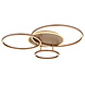 Globo Plafondlamp Glintia L 81 cm brons goud Globo Plafondlamp Glintia L 81 cm brons goud