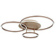 Globo Plafondlamp Glintia L 81 cm brons goud Globo Plafondlamp Glintia L 81 cm brons goud