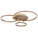 Globo Plafondlamp Glintia L 81 cm brons goud Globo Plafondlamp Glintia L 81 cm brons goud