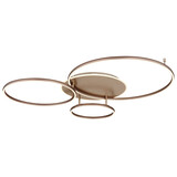 Globo Plafondlamp Glintia L 116 cm brons goud Globo Plafondlamp Glintia L 116 cm brons goud