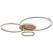 Globo Plafondlamp Glintia L 127 cm brons goud Globo Plafondlamp Glintia L 127 cm brons goud