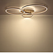 Globo Plafondlamp Glintia L 127 cm brons goud Globo Plafondlamp Glintia L 127 cm brons goud