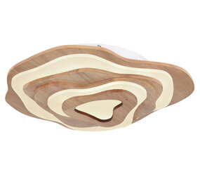 Globo Plafondlamp Jacks L 58 cm beige Globo Plafondlamp Jacks L 58 cm beige