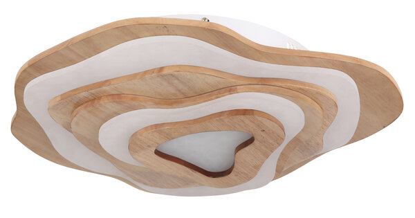 Globo Plafondlamp Jacks L 58 cm beige Globo Plafondlamp Jacks L 58 cm beige