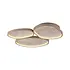 Plafondlamp Moonbraker 3 lichts L 65 cm beige Plafondlamp Moonbraker 3 lichts L 65 cm beige