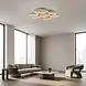 Just Light Plafondlamp Moonbraker 7 lichts L 90 cm beige Just Light Plafondlamp Moonbraker 7 lichts L 90 cm beige