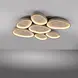Just Light Plafondlamp Moonbraker 7 lichts L 90 cm beige Just Light Plafondlamp Moonbraker 7 lichts L 90 cm beige