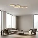 Just Light Plafondlamp Moonbraker 5 lichts L 120 cm beige Just Light Plafondlamp Moonbraker 5 lichts L 120 cm beige