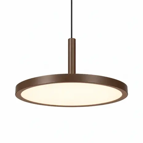 Highlight Hanglamp Falcon 3 lichts Ø 30 cm comfortlift cacao