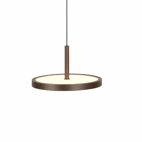 Highlight Hanglamp Falcon 3 lichts Ø 30 cm comfortlift cacao