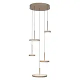 Highlight Hanglamp Falcon 5 lichts Ø 36 cm comfortlift beige Highlight Hanglamp Falcon 5 lichts Ø 36 cm comfortlift beige