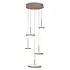 Hanglamp Falcon 5 lichts Ø 36 cm comfortlift beige Hanglamp Falcon 5 lichts Ø 36 cm comfortlift beige