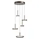 Highlight Hanglamp Falcon 5 lichts Ø 36 cm comfortlift cacao Highlight Hanglamp Falcon 5 lichts Ø 36 cm comfortlift cacao