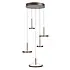 Hanglamp Falcon 5 lichts Ø 36 cm comfortlift cacao Hanglamp Falcon 5 lichts Ø 36 cm comfortlift cacao