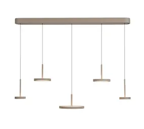 Highlight Hanglamp Falcon 5 lichts L 120 cm comfortlift beige Highlight Hanglamp Falcon 5 lichts L 120 cm comfortlift beige