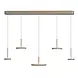 Highlight Hanglamp Falcon 5 lichts L 120 cm comfortlift beige Highlight Hanglamp Falcon 5 lichts L 120 cm comfortlift beige