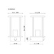 Globo Buitenlamp Gracey H 25 cm sensor zwart Globo Buitenlamp Gracey H 25 cm sensor zwart